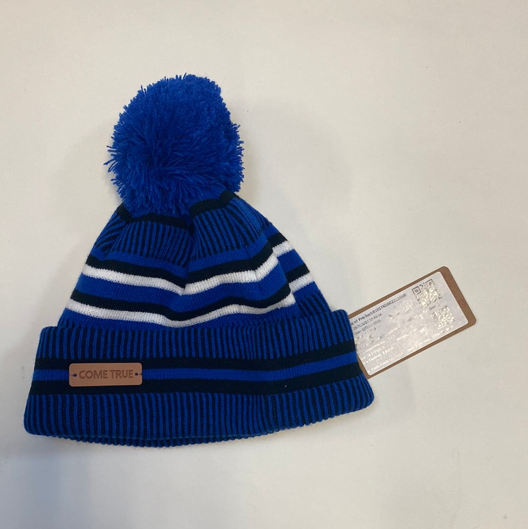 Recycled Striped Beanie