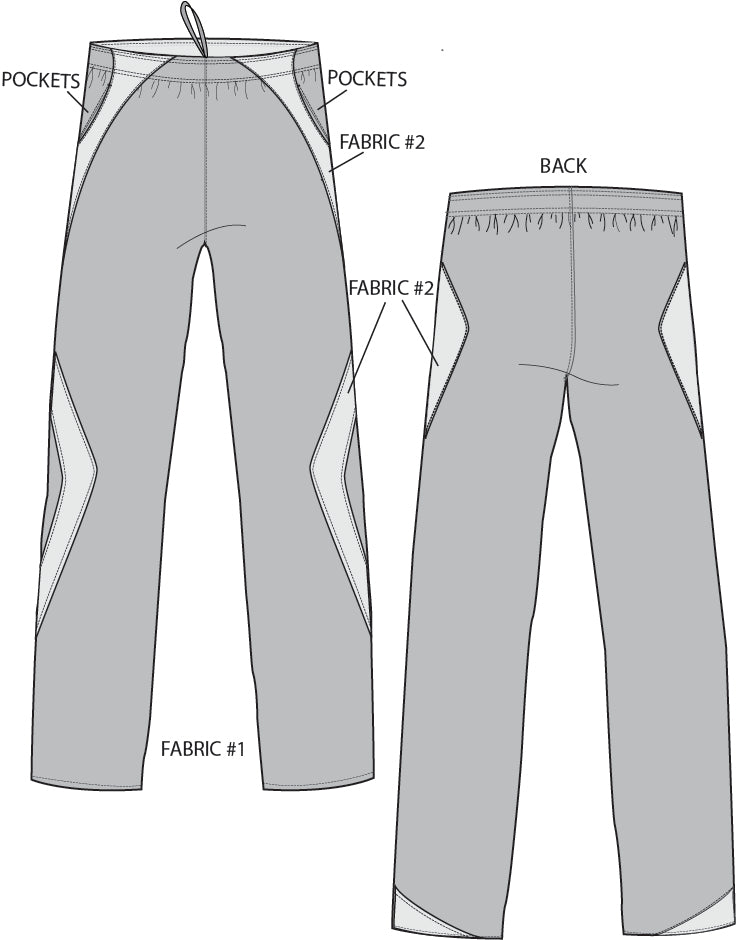 GRAPHENE | Mens | Athletic Pant w/ Draw Cord
