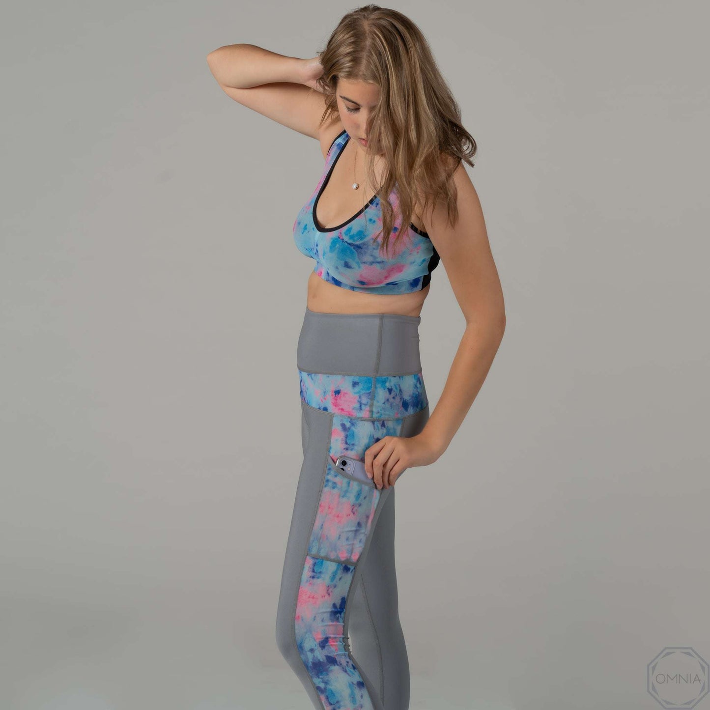 Jade | High Waist Legging - Grey