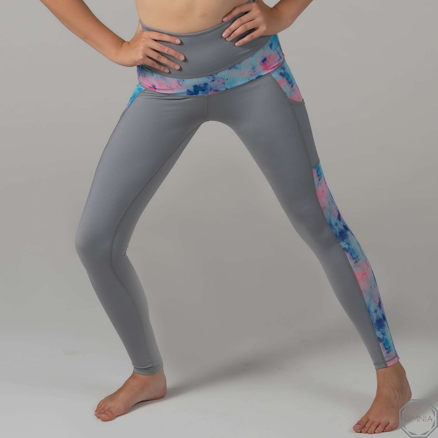 Jade | High Waist Legging - Grey