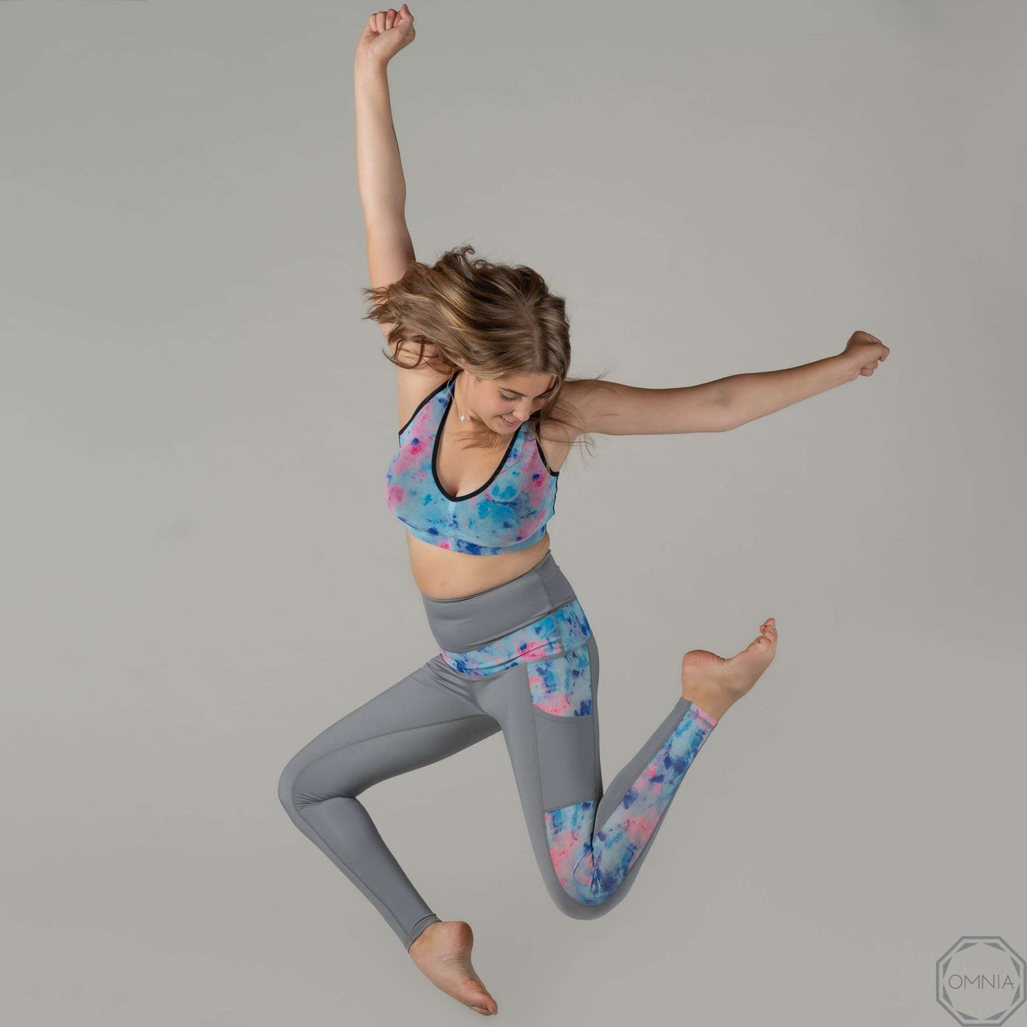 Jade | High Waist Legging - Grey