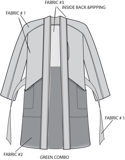 GRAPHENE | Mens | Color Blocked | Robe