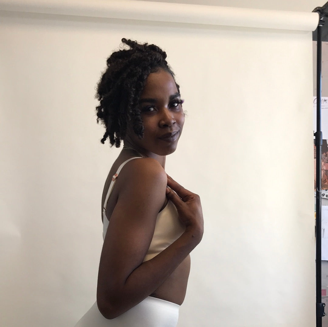 LAPIS Bonded Wirefree Bra Cream