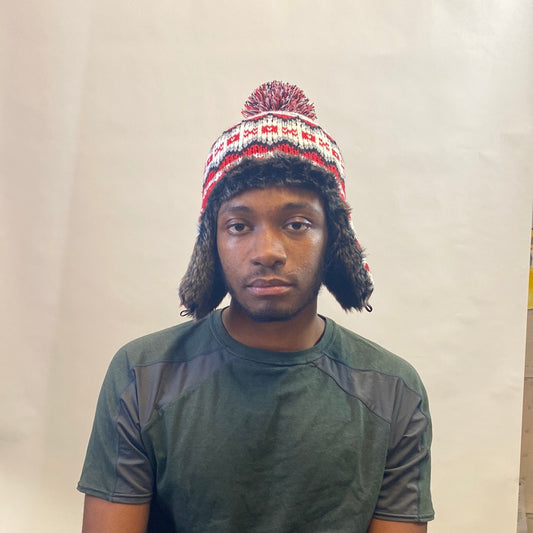 Recycled Nordic Ear Flap Beanie