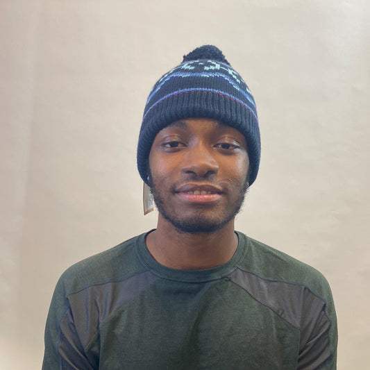 Recycled Jacquard Beanie