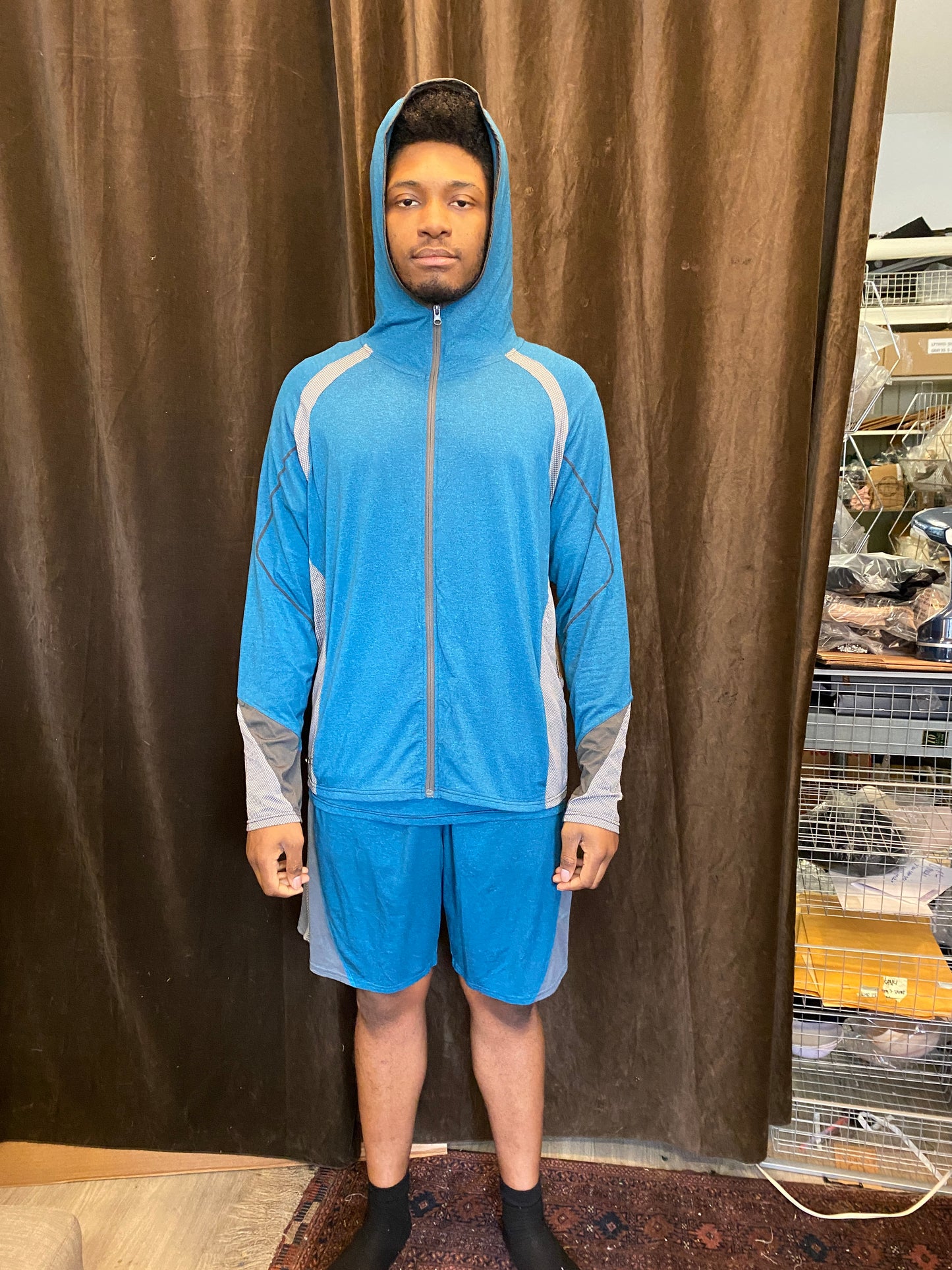 GRAPHENE | Mens | Color Blocked | Zip Front Hoodie