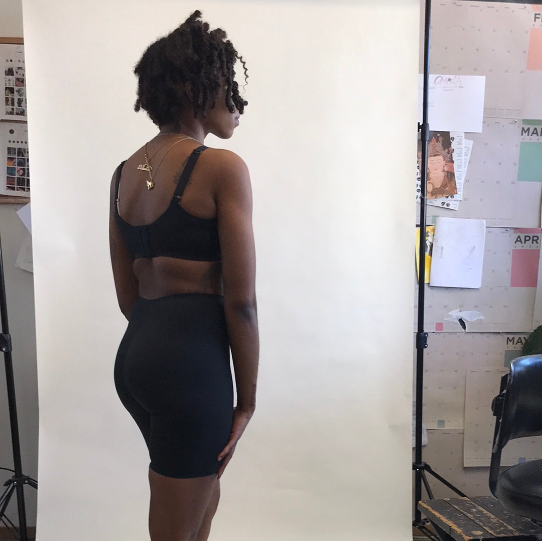 LAPIS Bonded Wirefree Bra Black